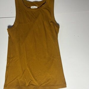 Thread & Supply Golden Brown Tank Top